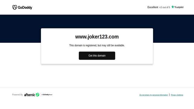 Joker123 casino screenshot